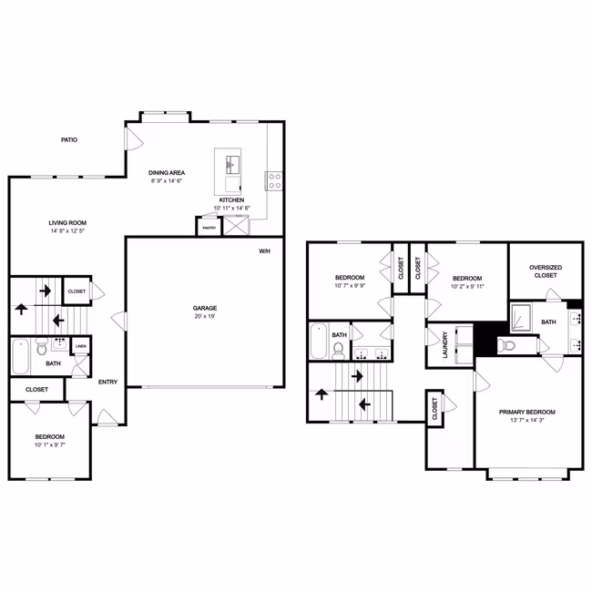 Unit 310 Lincoln Circle 310 Lincoln Circle floor plan
